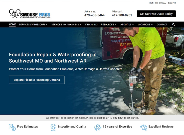Smouse Bros Website