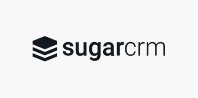 Logo of SugarCRM software platform